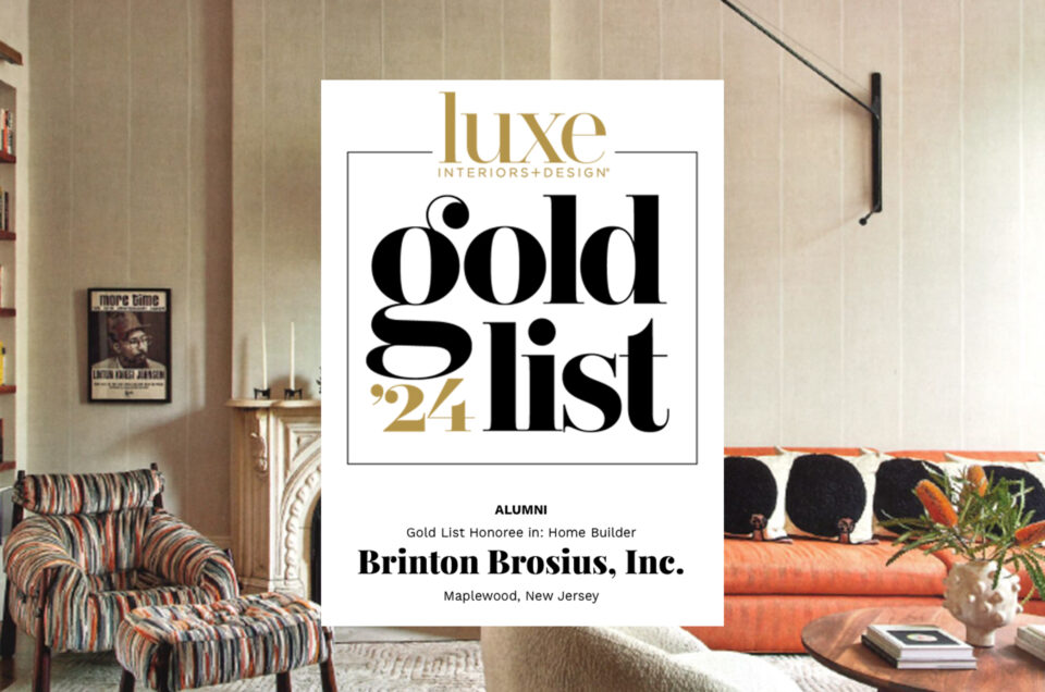 Brinton Brosius - Luxe Interiors + Design Gold List Honoree